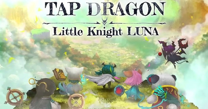 Game nhập vai clicker trong thế giới thơ mộng - Tap Dragon: Little Knight Luna