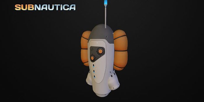 Đèn hiệu giúp người chơi không bị lạc đường vì Subnautica không có bản đồ trong trò chơi