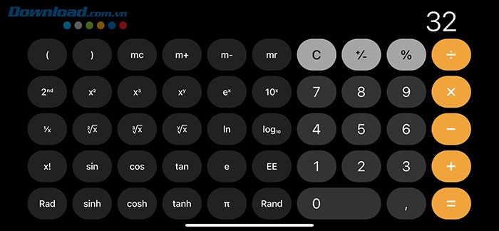 Mẹo sử dụng iPhone: Khám phá tính năng ẩn của Máy tính