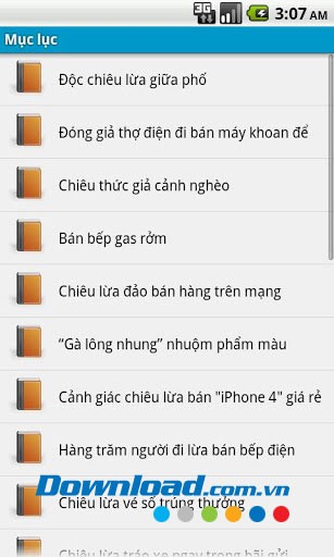 Những trò lừa đảo for Android