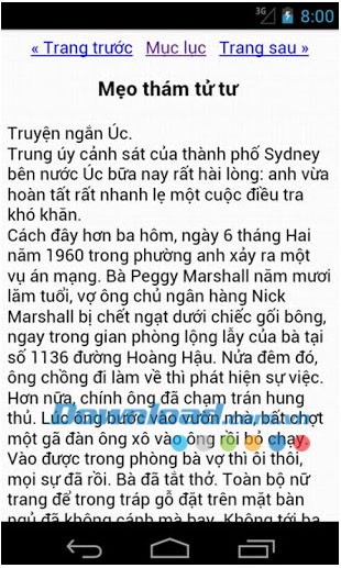 Những vụ án nổi tiếng thế giới for Android