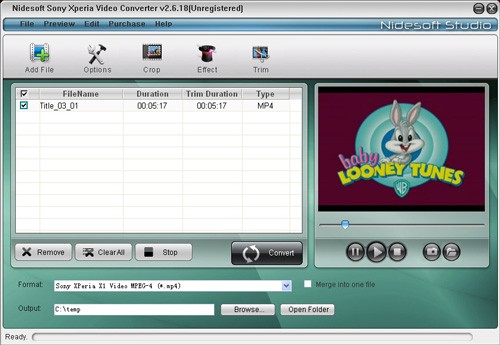 Nidesoft Sony Xperia Video Converter