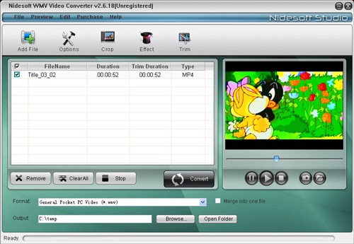 Nidesoft WMV Video Converter