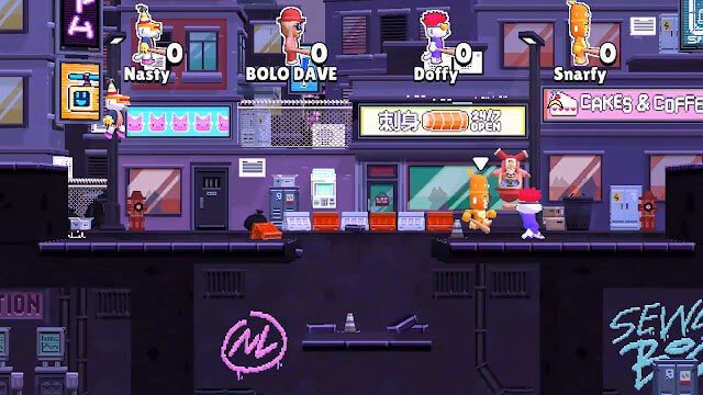 Nifty Smashers là một trò chơi platformer hành động dựa trên blockchain