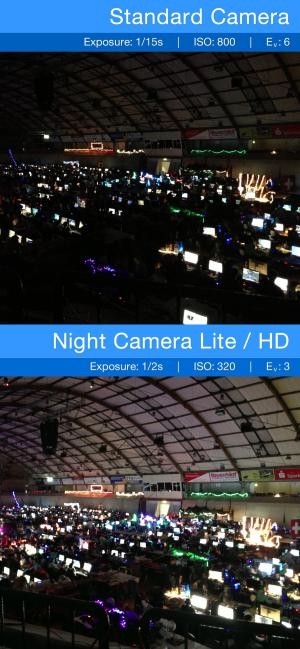 Các bức ảnh do Night Camera tạo ra sẽ khiến bạn ngạc nhiên