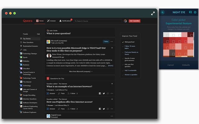 Dễ dàng điều chỉnh cài đặt theo ý muốn