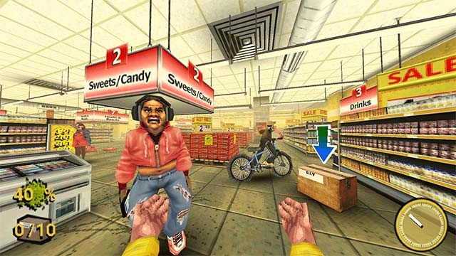 Night of the Consumers đẩy bạn vào cuộc chiến siêu thị với những vị khách đói khát, nóng vội