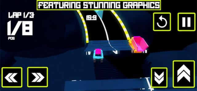 Night Racer là một cuộc đua tốc độ trong đêm tối thú vị