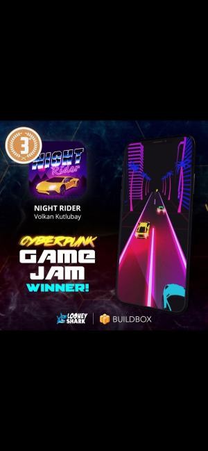 Night Rider là game lái xe phong cách retro tuyệt đẹp