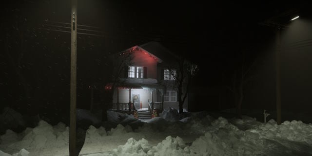 Nightbell là game kinh dị FPS bối cảnh đêm Giáng sinh