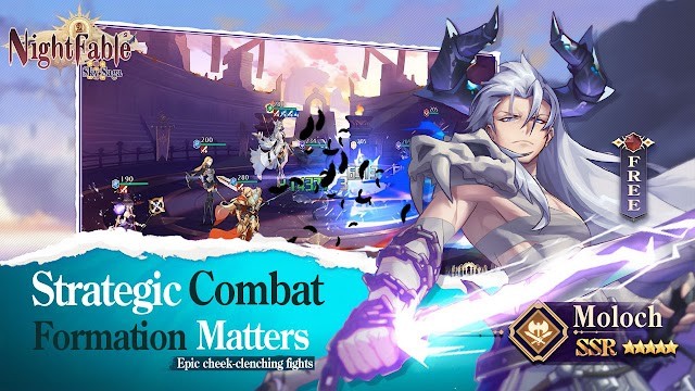 NightFable 2 đưa bạn vào các trận đánh chiến lượt theo lượt hấp dẫn