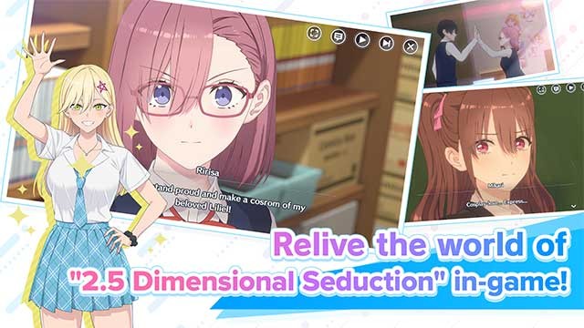 Trải nghiệm lại thế giới của Anime 2.5 Dimensional Seduction
