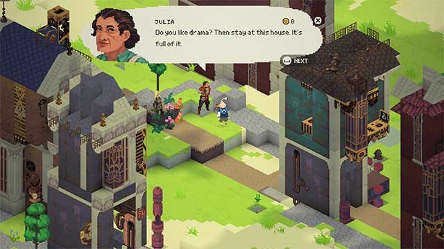 Tương tác với người dân ở Trái đất