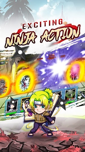 Ninja Assemble Rebirth Mania cho bạn tận hưởng hành động ninja phấn khích