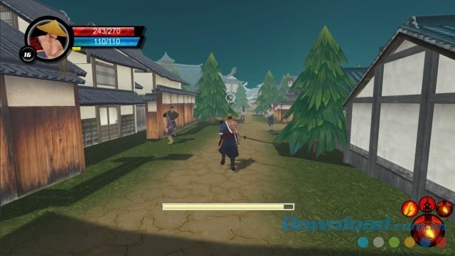 Ngắm nhìn đồ họa tương đối dễ nhìn của game hành động phiêu lưu nhập vai mới Ninja Avenger Dragon Blade cho máy tính