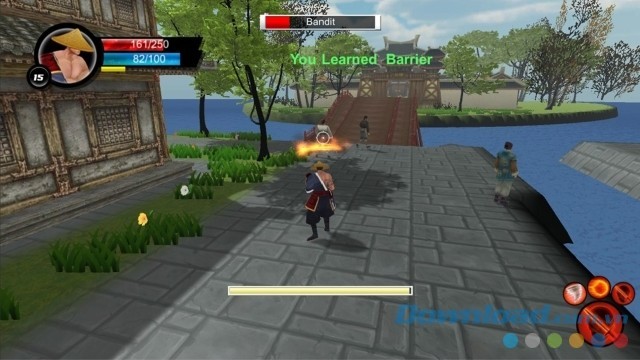 Giúp nhân vật học nhiều kỹ năng tuyệt đỉnh trong game hành động phiêu lưu nhập vai mới Ninja Avenger Dragon Blade cho máy tính