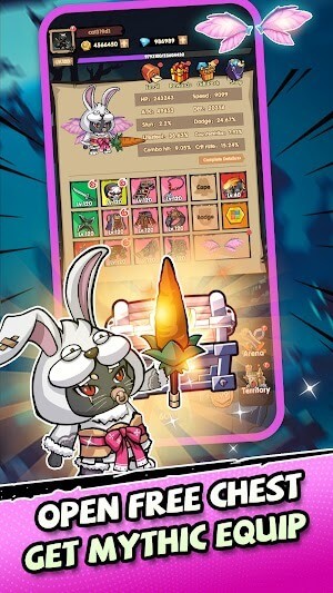 Mở các rương miễn phí để nhận trang bị