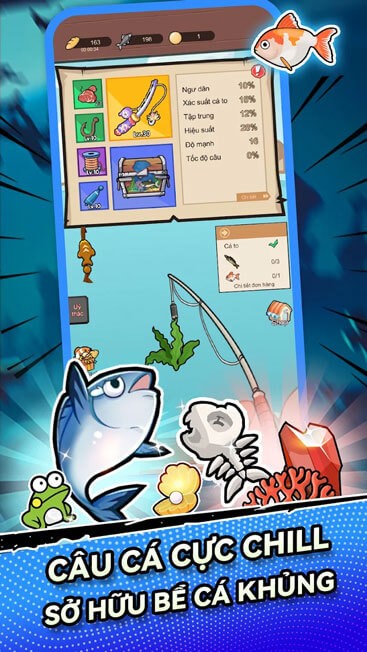 Hoạt động câu cá cực chill