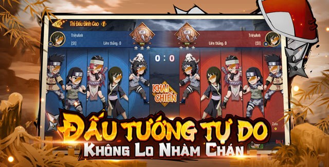 Game chiến thuật, đấu tướng tự do