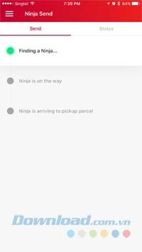 Tìm kiếm người vận chuyển