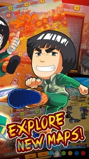 Khám phá bản đồ mới trong Ninja Heroes: Storm Battle cho Android