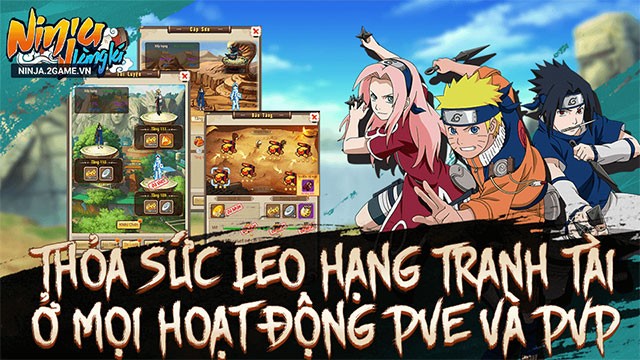 Game Ninja Làng Lá