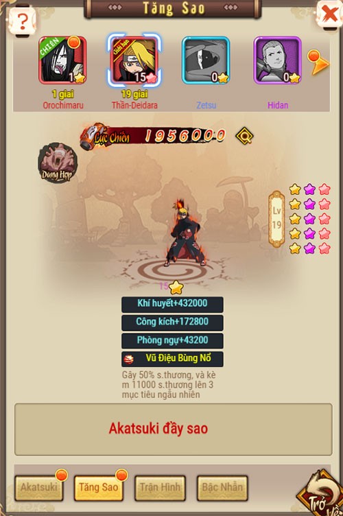 2 Akatsuki thần thánh Deidara, Orochimaru