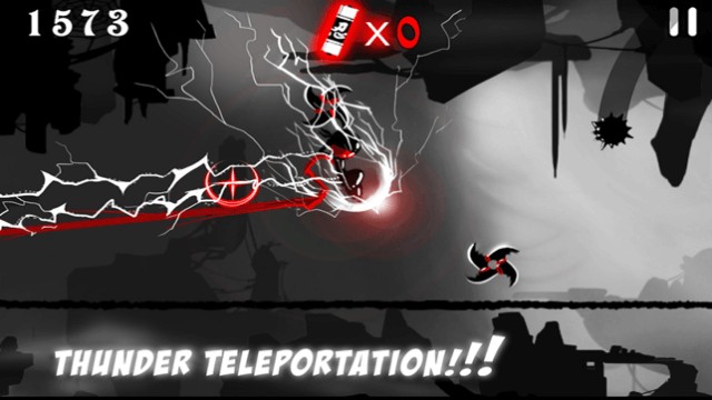 Bạn vào vai ninja phiêu lưu trong thế giới đen tối của game Ninja Must Die Free