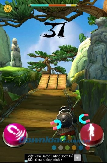 Nhân vật trong game Ninja Panda Dash