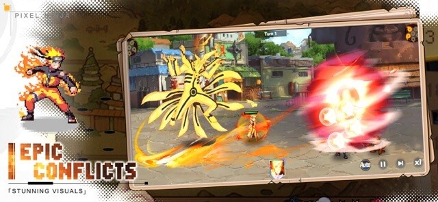 Ninja Pixel Strike cho bạn tham gia vào các cuộc đụng độ pixel hoành tráng