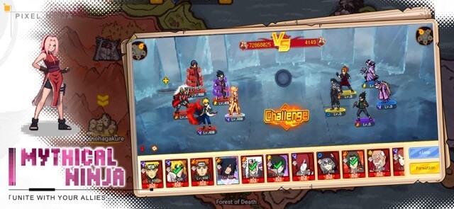 Tham gia trận chiến PvP thời gian thực