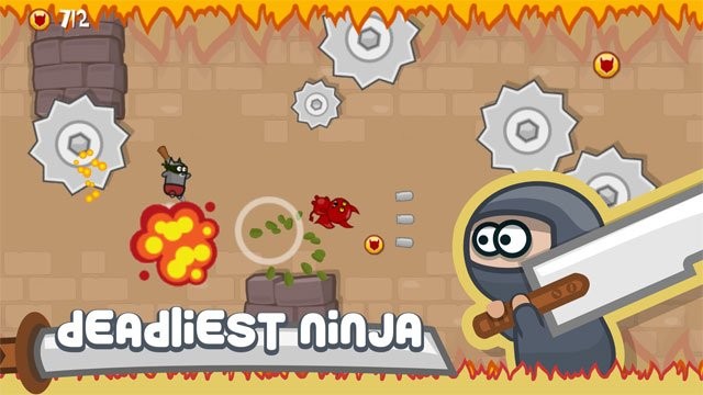 Game ninja hành động cực vui - Ninja Shurican