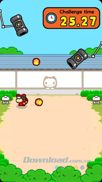 Giao diện game Ninja Spinki Challenges