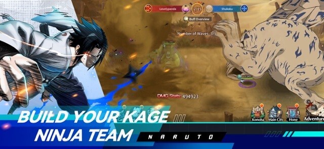 Xây dựng đội ninja mạnh mẽ của bạn