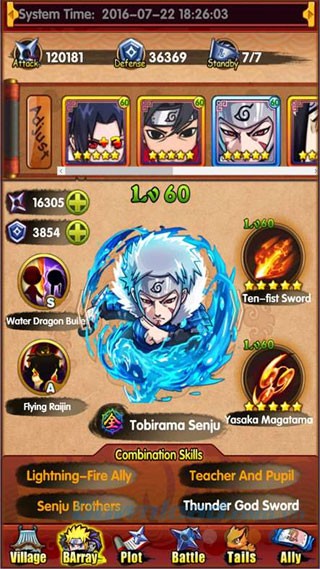 Lên cấp cho nhân vật