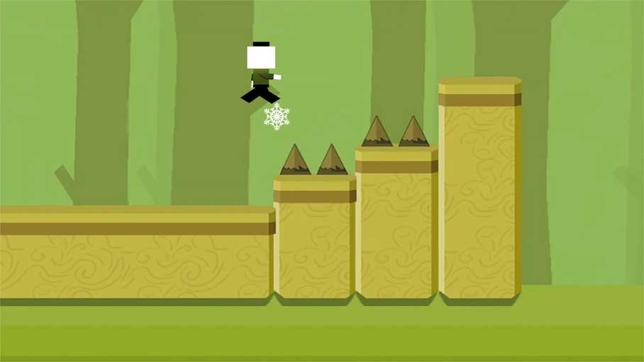 Thu thập bông tuyết để nhanh leo hạng trong Master Jump cho iOS