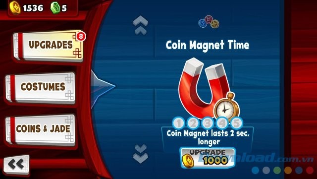 Các gói nâng cấp mới