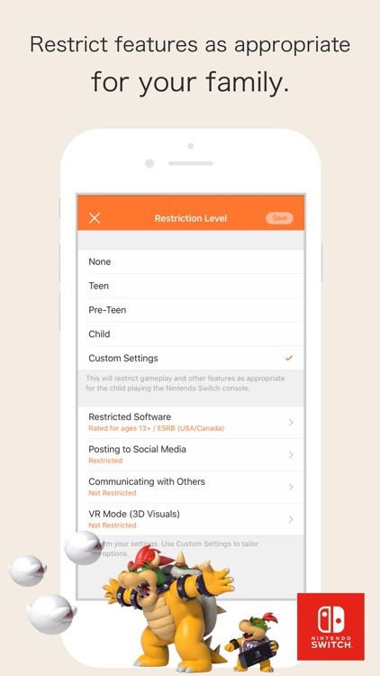 Giới hạn các tính năng phù hợp với gia đình của bạn