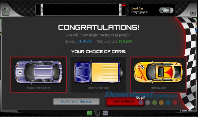 Đo tốc độ gõ phím rất thú vị