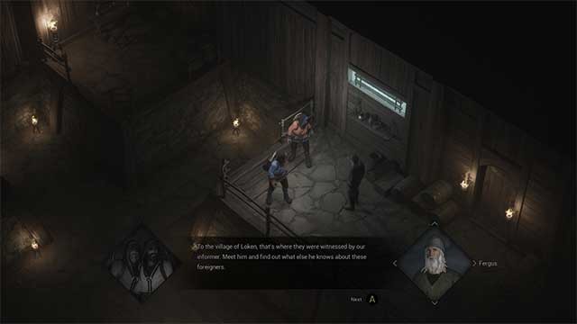 Khám phá những ngôi nhà và ngục tối, nói chuyện với người lạ để tìm manh mối