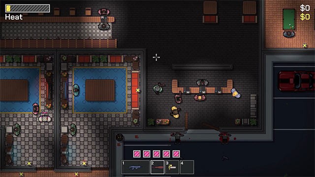 Thực hiện các vụ cướp táo tợn, bắt cóc con tin hoặc đánh bạc trong No Alibi game