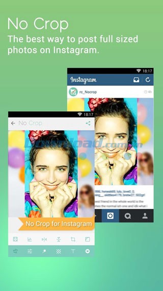 No Crop for Instagram