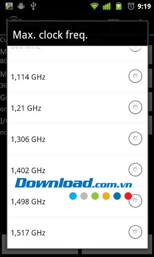 No-frills CPU Control for Android