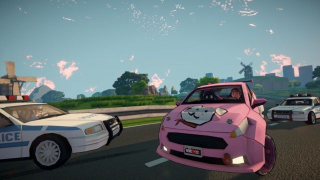 Khám phá thành phố mở rộng lớn, tìm kiếm mục tiêu và hành động