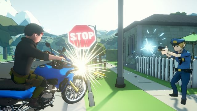 Đối đầu với cảnh sát bằng những màn đua xe rượt đuổi và bắn súng dữ dội