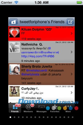 No Name for Twitter for iOS