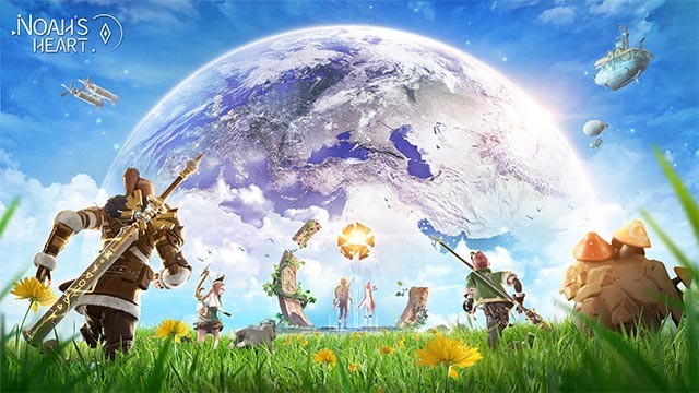 Noah's Heart là bom tấn MMORPG kết hợp phiêu lưu khám phá hành tinh Noah rộng mở