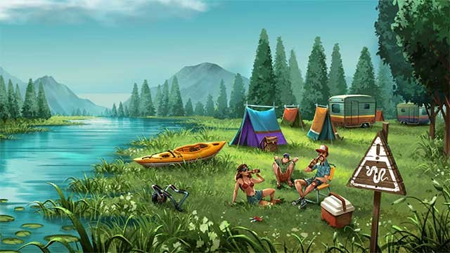 Hơn 100 cảnh game được vẽ tay hoàn toàn để bạn khám phá