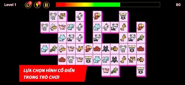 Tìm cặp hình trùng - game Pikachu cổ điển