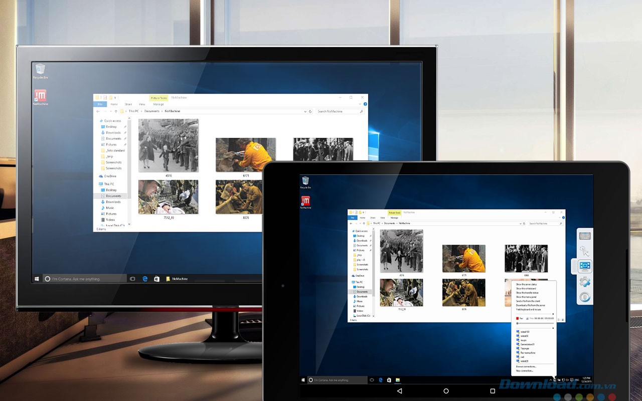 Điều khiển máy tính bằng Android với NoMachine